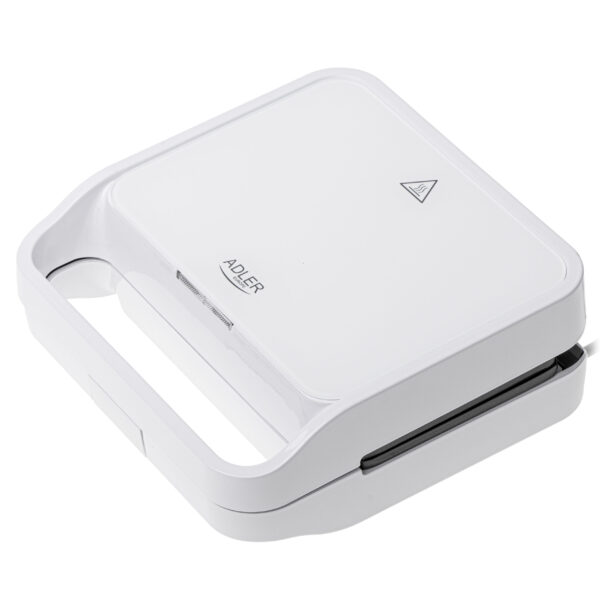 Adler Sandwich maker 2 in 1 | AD 3070w | 850 W | Number of plates 2 | White - Image 3