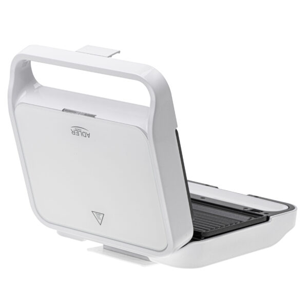 Adler Sandwich maker 2 in 1 | AD 3070w | 850 W | Number of plates 2 | White - Image 5