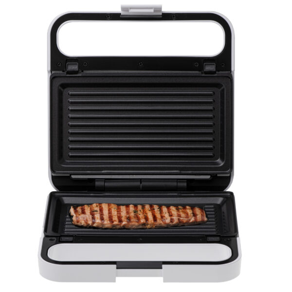 Adler Sandwich maker 2 in 1 | AD 3070w | 850 W | Number of plates 2 | White - Image 8