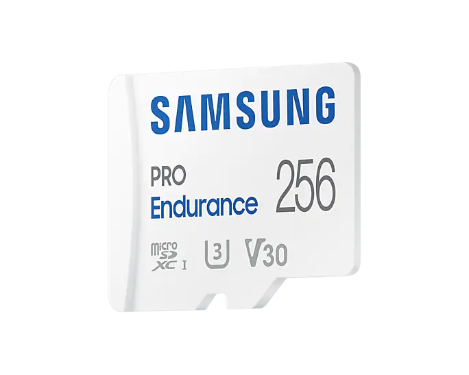 Samsung | PRO Endurance | MB-MJ256KA/EU | 256 GB | MicroSD Memory Card | Flash memory class U3, V30, Class 10 | SD adapter - Image 3