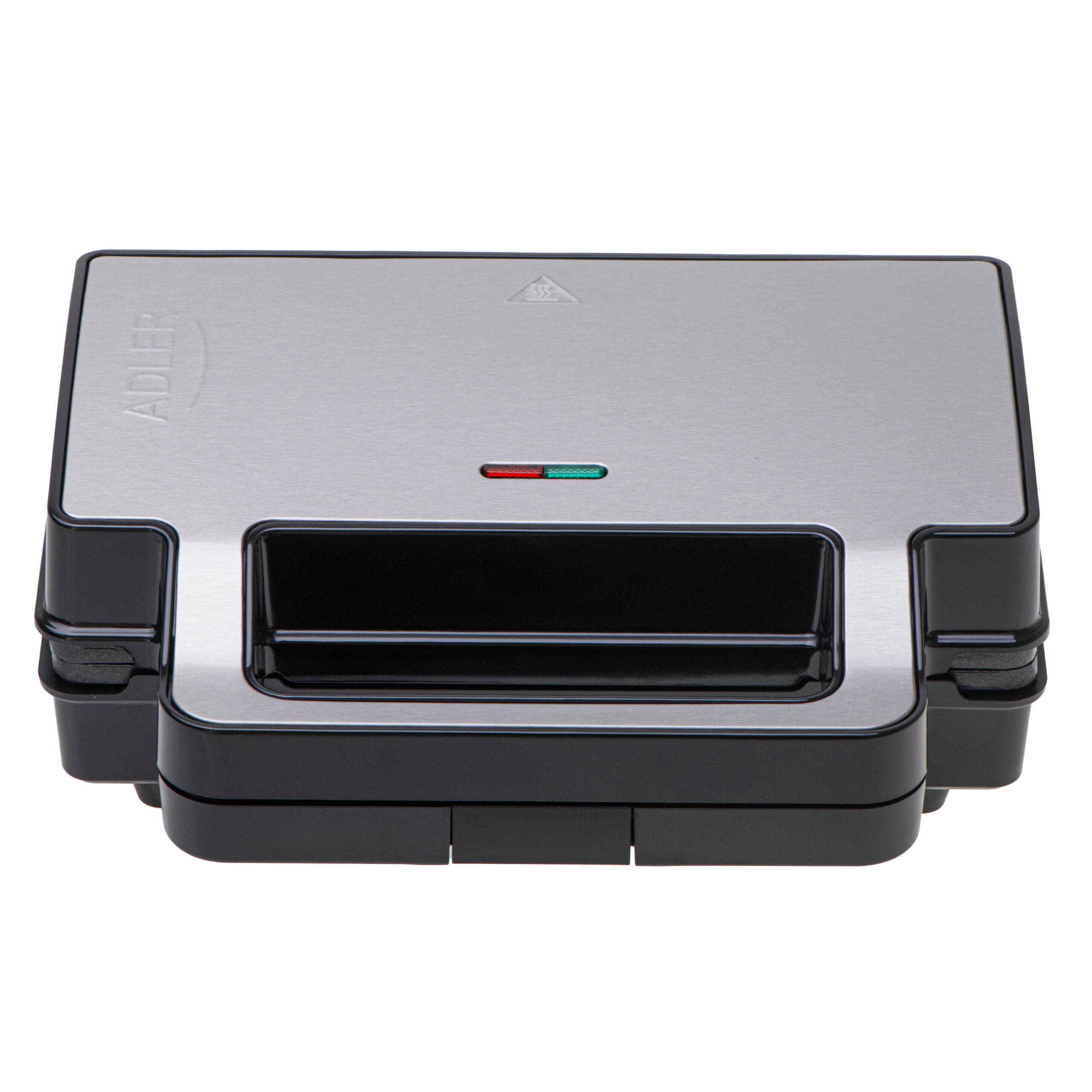 Adler Sandwich maker 2 in 1 | AD 3073 | 1000 W | Number of plates 2 | Stainless Steel/Black - Image 2