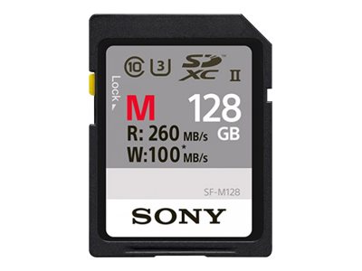 Sony 128 GB SF-M Series UHS-II SD Memory Card | Sony | 128 GB | SDXC | Flash memory class 10 - Image 2