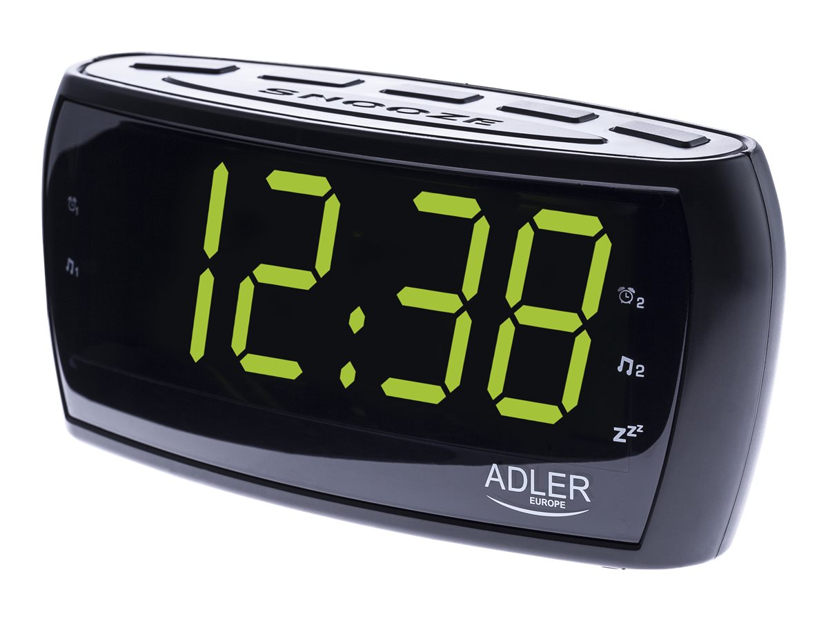Adler | Alarmclock Radio | AD 1121 | Alarm function | Black - Image 6