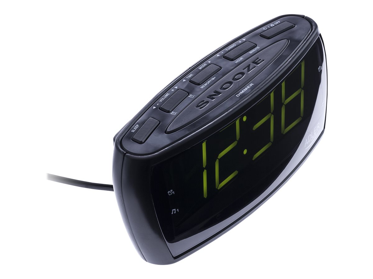 Adler | Alarmclock Radio | AD 1121 | Alarm function | Black - Image 9