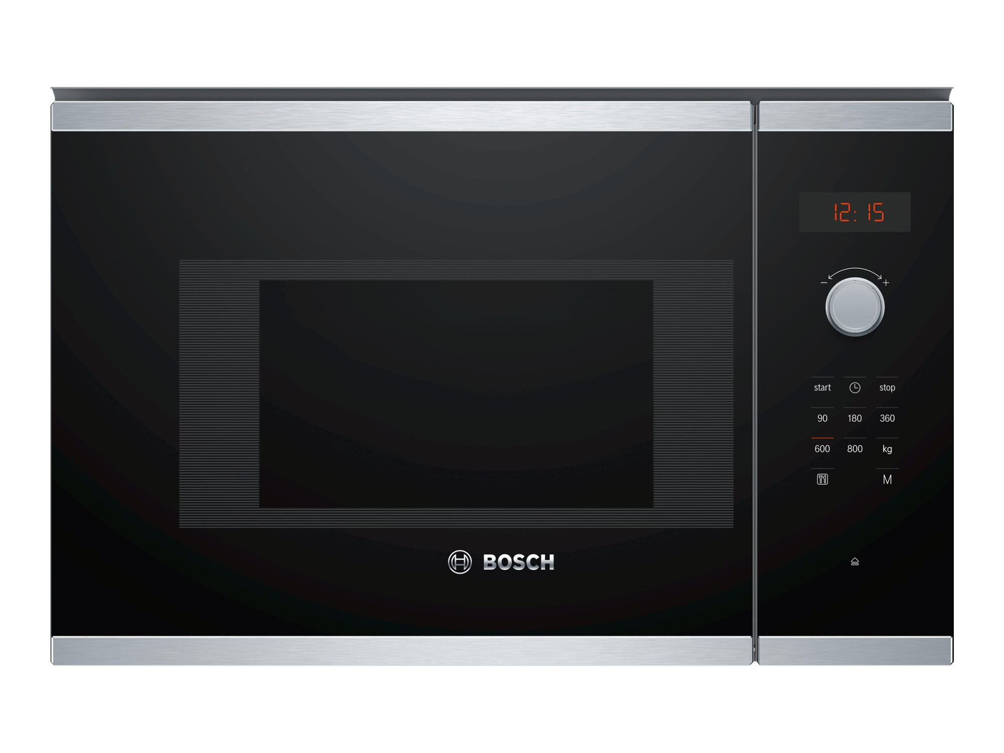 Bosch | Microwave Oven | BFL523MS0 | Built-in | 20 L | 800 W | Stainless steel/Black - Image 2