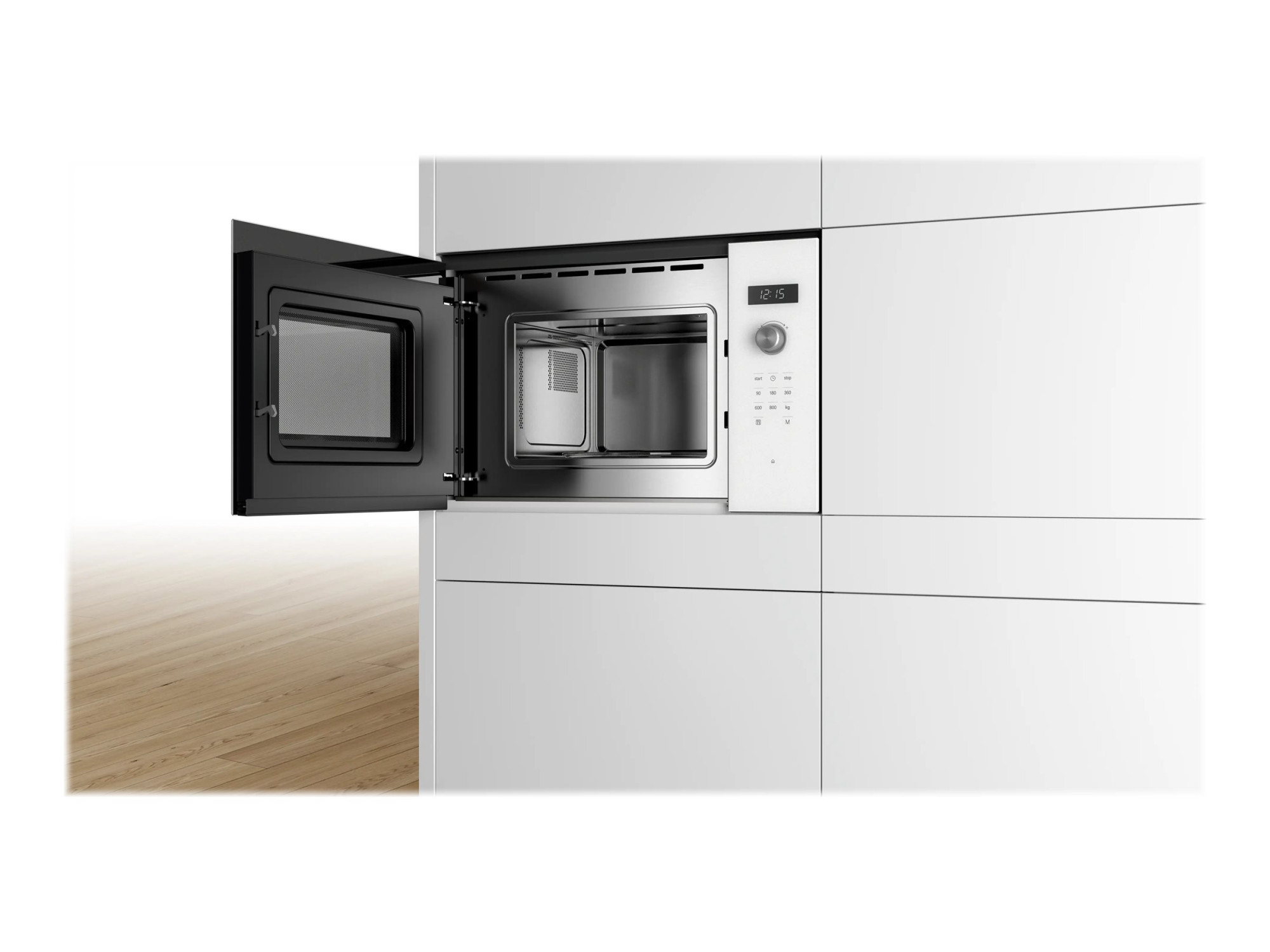 Bosch | Microwave Oven | BFL524MW0 | Built-in | 20 L | 800 W | White - Image 4