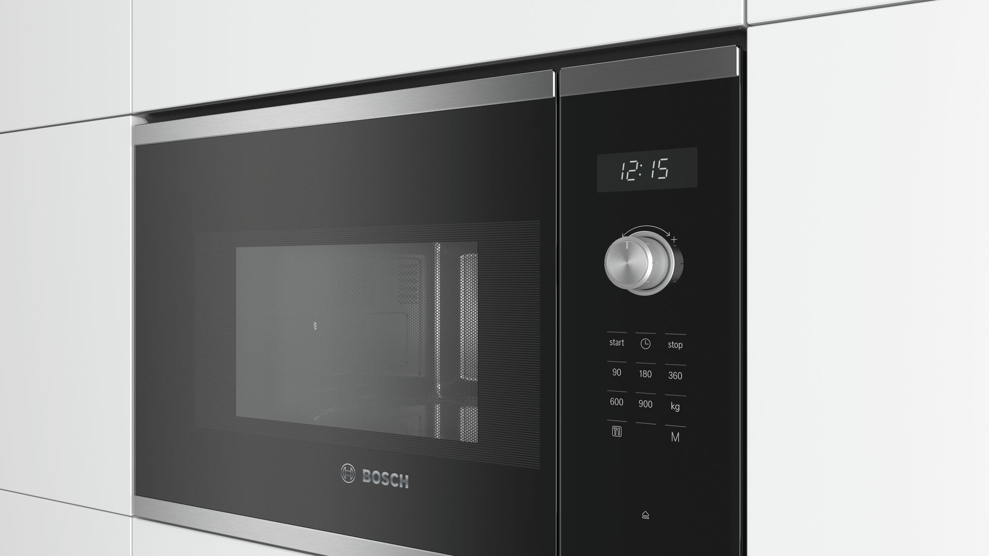 Bosch | Microwave Oven | BFL554MS0 | Built-in | 31.5 L | 900 W | Stainless steel - Image 4