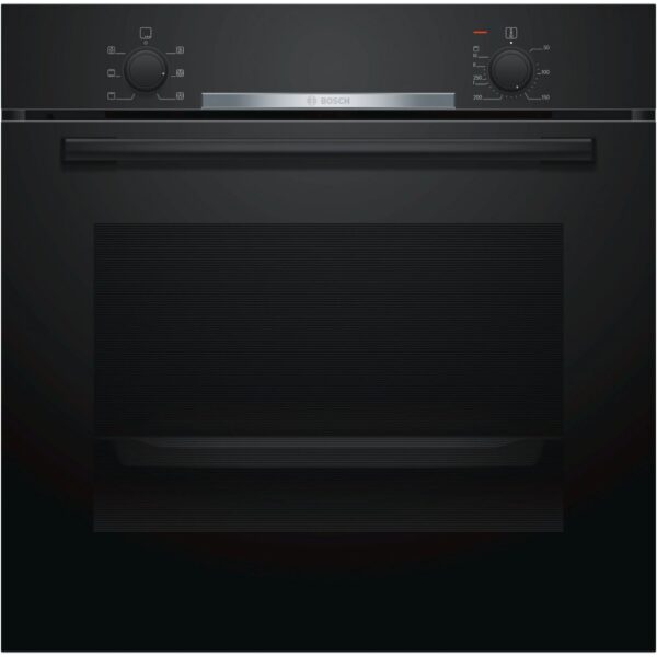 Bosch | Oven | HBA530BB0S | 71 L | A | Multifunctional | EcoClean | Push pull buttons | Height 60 cm | Width 60 cm | Black