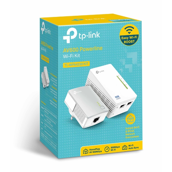 TP-LINK | Powerline Adapters Kit | TL-WPA4220 KIT | 10/100 Mbit/s | Ethernet LAN (RJ-45) ports 2 | 802.11n | 2.4GHz | Wi-Fi data rate (max) 300 Mbit/s - Image 9