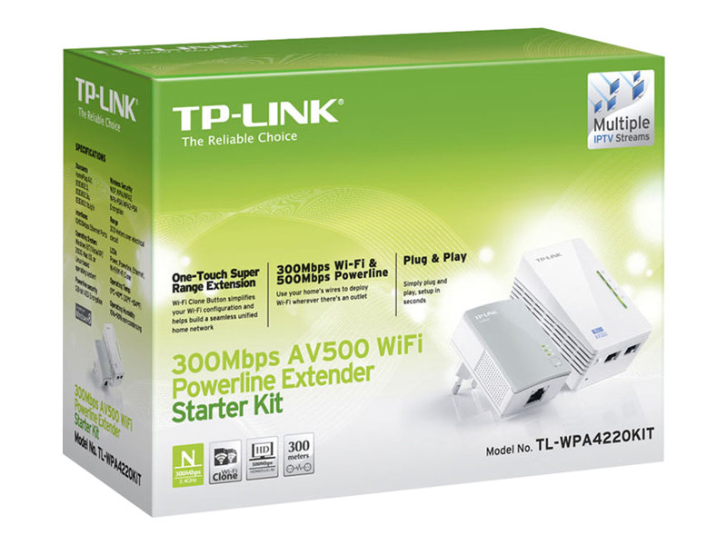 TP-LINK | Powerline Adapters Kit | TL-WPA4220 KIT | 10/100 Mbit/s | Ethernet LAN (RJ-45) ports 2 | 802.11n | 2.4GHz | Wi-Fi data rate (max) 300 Mbit/s - Image 10