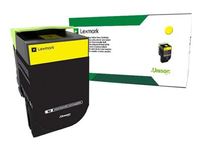 Lexmark 2,3K Yellow Return Program Toner Cartridge (CS/CX317,417,517) | Lexmark Return Program Toner Cartridge | 2,3K Return Program Toner Cartridge | Toner cartridge | Yellow - Image 3