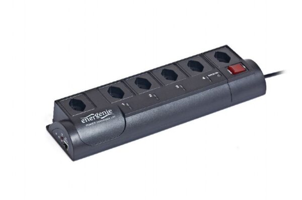 EnerGenie Programmable surge protector with LAN interface, Swiss sockets - Image 4