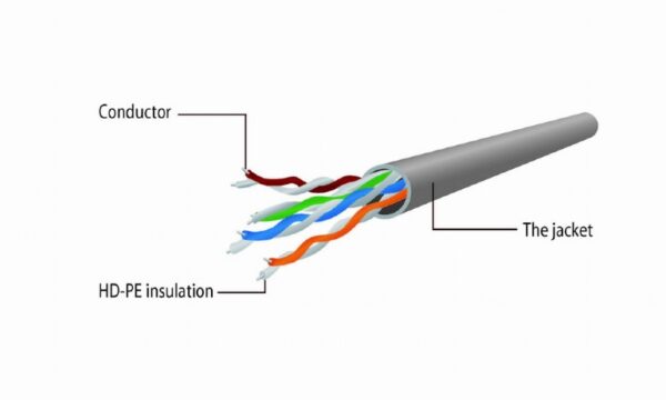 Gembird PP12-1M/BK Black Patch cord cat. 5E molded strain relief 50u" | Gembird - Image 3