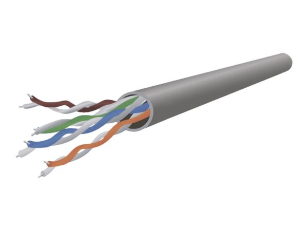 Gembird PP12-1M/BK Black Patch cord cat. 5E molded strain relief 50u" | Gembird - Image 6