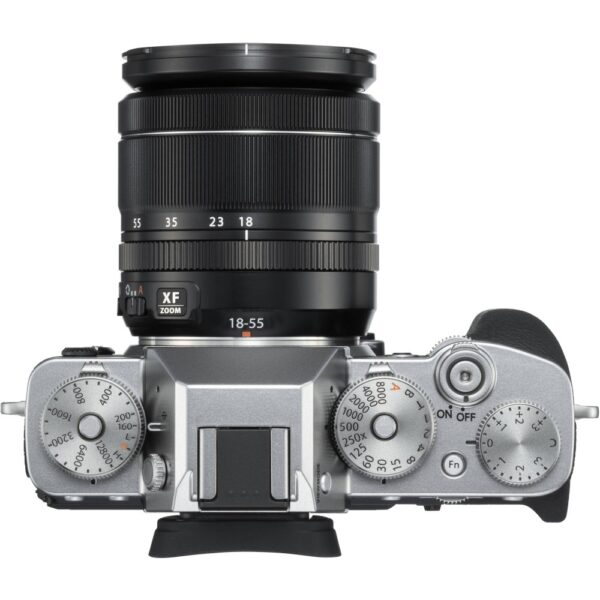 Fujifilm | X-T3 + XF18-55 | Mirrorless Camera Kit | 26.1 MP | ISO sensitivity (max) 51200 | Display diagonal 3.0 " | Video recording | Magnification 0.75 x | Viewfinder | CMOS | Silver - Image 10