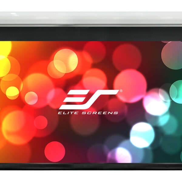 Elite Screens | Saker electric projector screen premium | SK100XVW-E10 | Diagonal 100 " | 4:3 | Viewable screen width (W) 203 cm | White