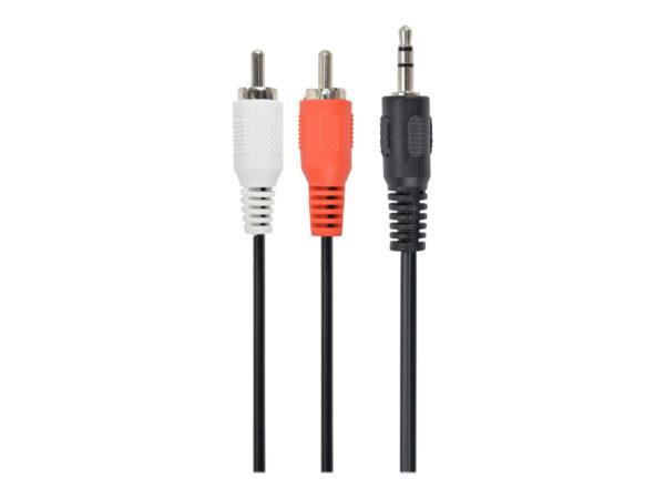 Gembird Audio Stereo Adapter from 3.5 mm plug to 2 RCA plugs, 0.2 m | Cablexpert - Image 3