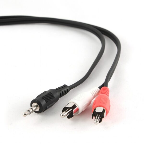 Gembird Audio Stereo Adapter from 3.5 mm plug to 2 RCA plugs, 0.2 m | Cablexpert