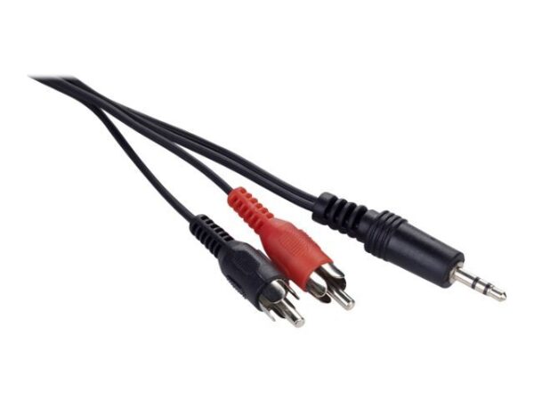Gembird Audio Stereo Adapter from 3.5 mm plug to 2 RCA plugs, 0.2 m | Cablexpert - Image 2