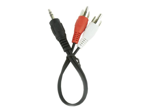 Gembird Audio Stereo Adapter from 3.5 mm plug to 2 RCA plugs, 0.2 m | Cablexpert - Image 5