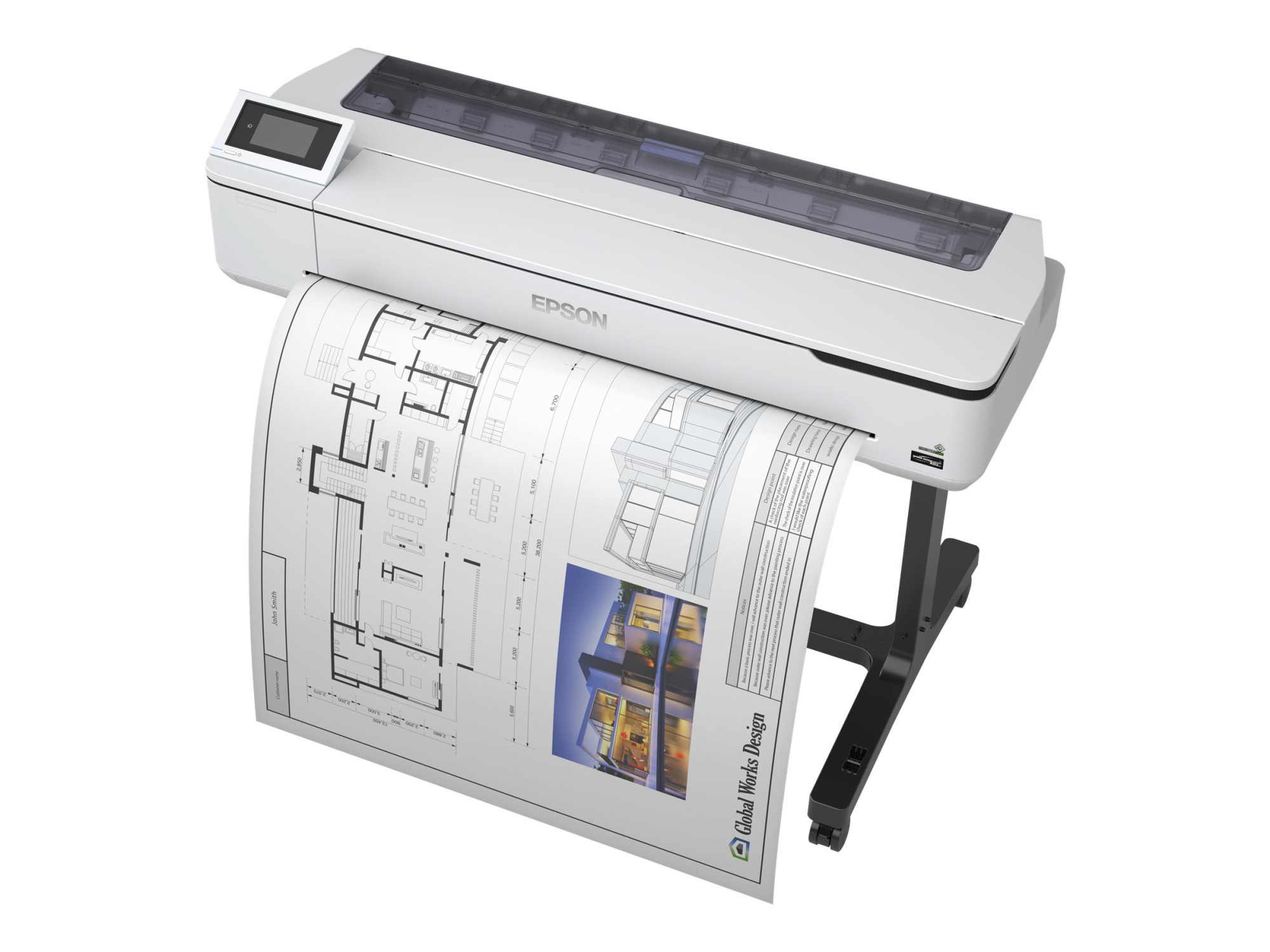 Epson SC-T5100 | Colour | Inkjet | Wi-Fi | Grey - Image 2
