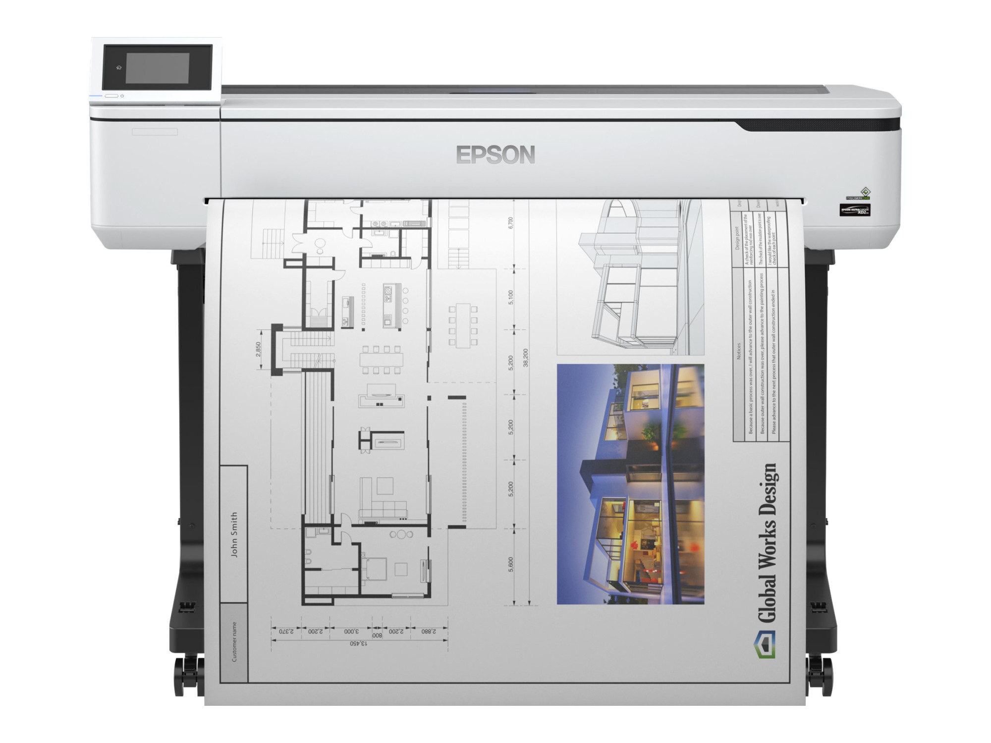 Epson SC-T5100 | Colour | Inkjet | Wi-Fi | Grey - Image 3