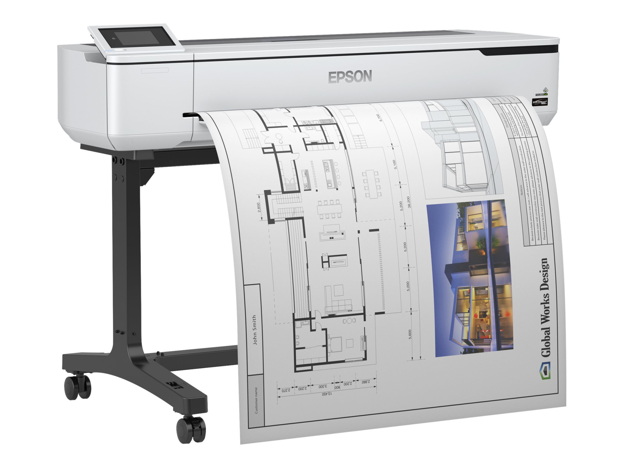 Epson SC-T5100 | Colour | Inkjet | Wi-Fi | Grey - Image 4