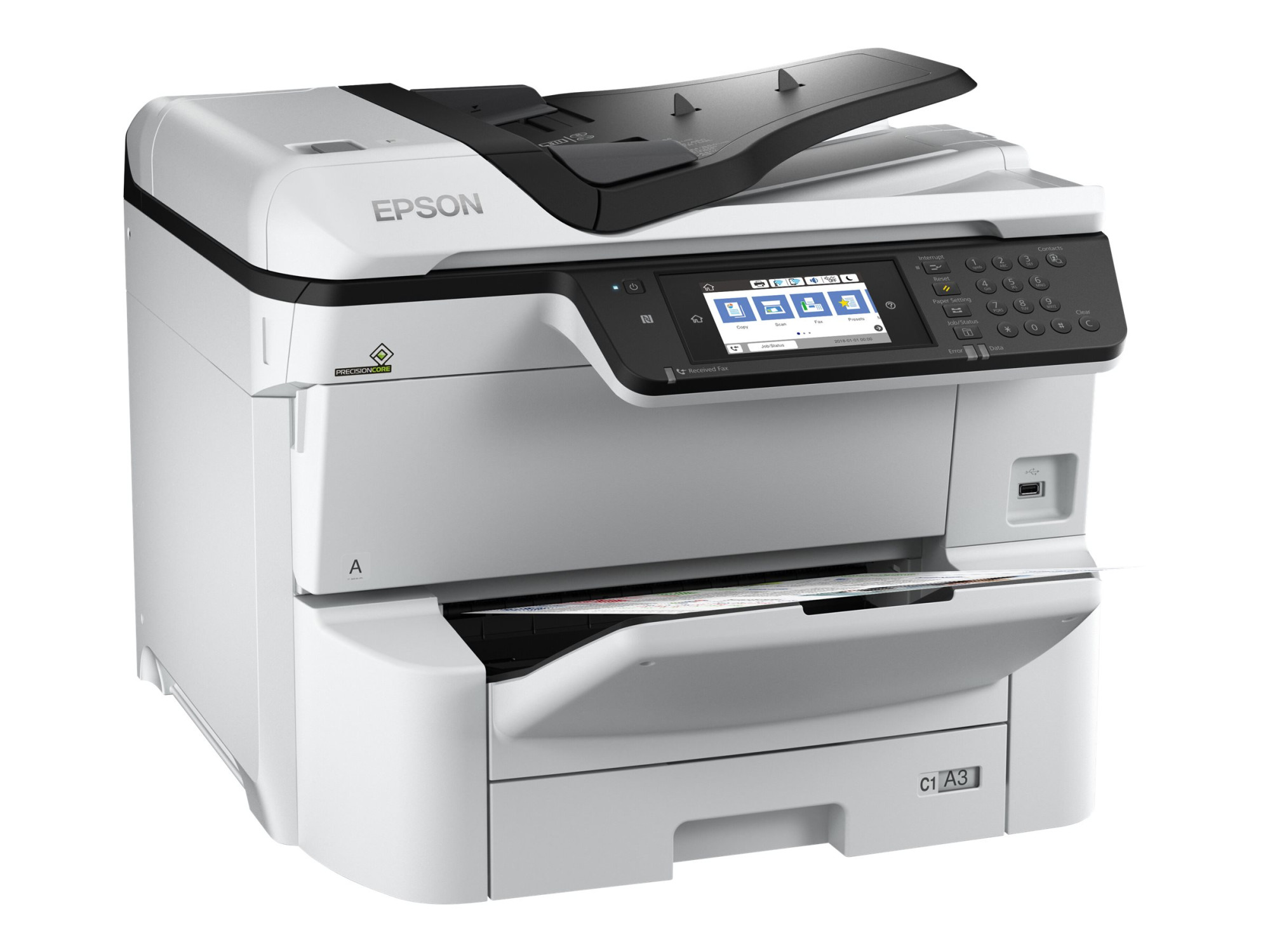 Epson Multifunctional printer | WF-C8690DWF | Inkjet | Colour | All-in-One | A4 | Wi-Fi | Grey/Black - Image 5