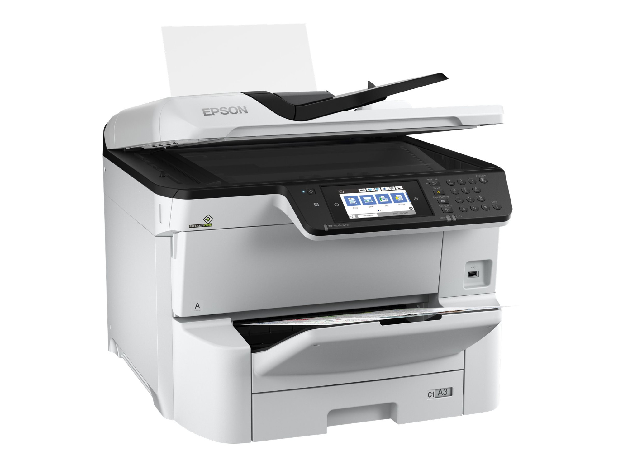 Epson Multifunctional printer | WF-C8690DWF | Inkjet | Colour | All-in-One | A4 | Wi-Fi | Grey/Black - Image 6