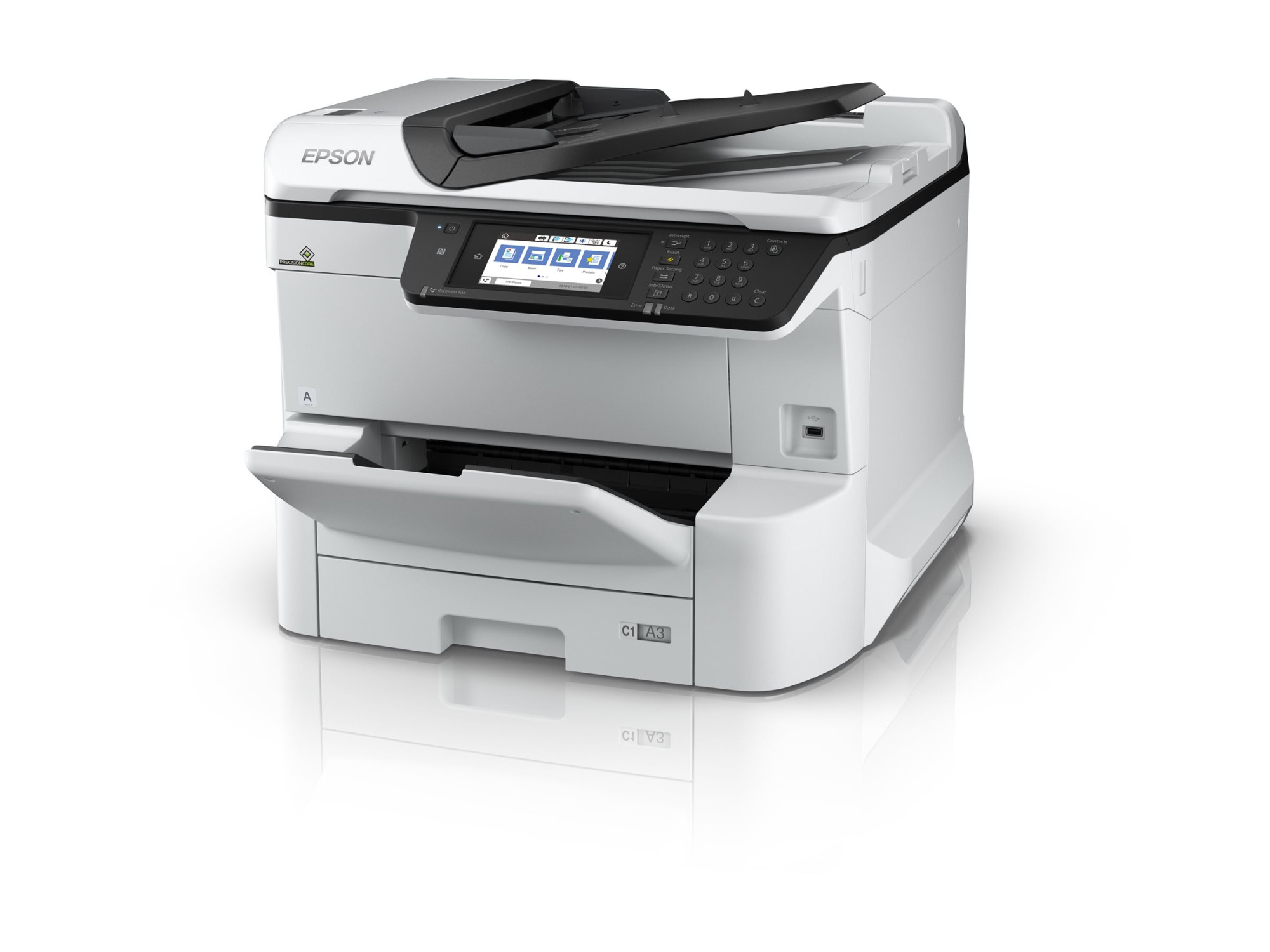 Epson Multifunctional printer | WF-C8610DWF | Inkjet | Colour | All-in-One | A3 | Wi-Fi | Grey/Black - Image 5