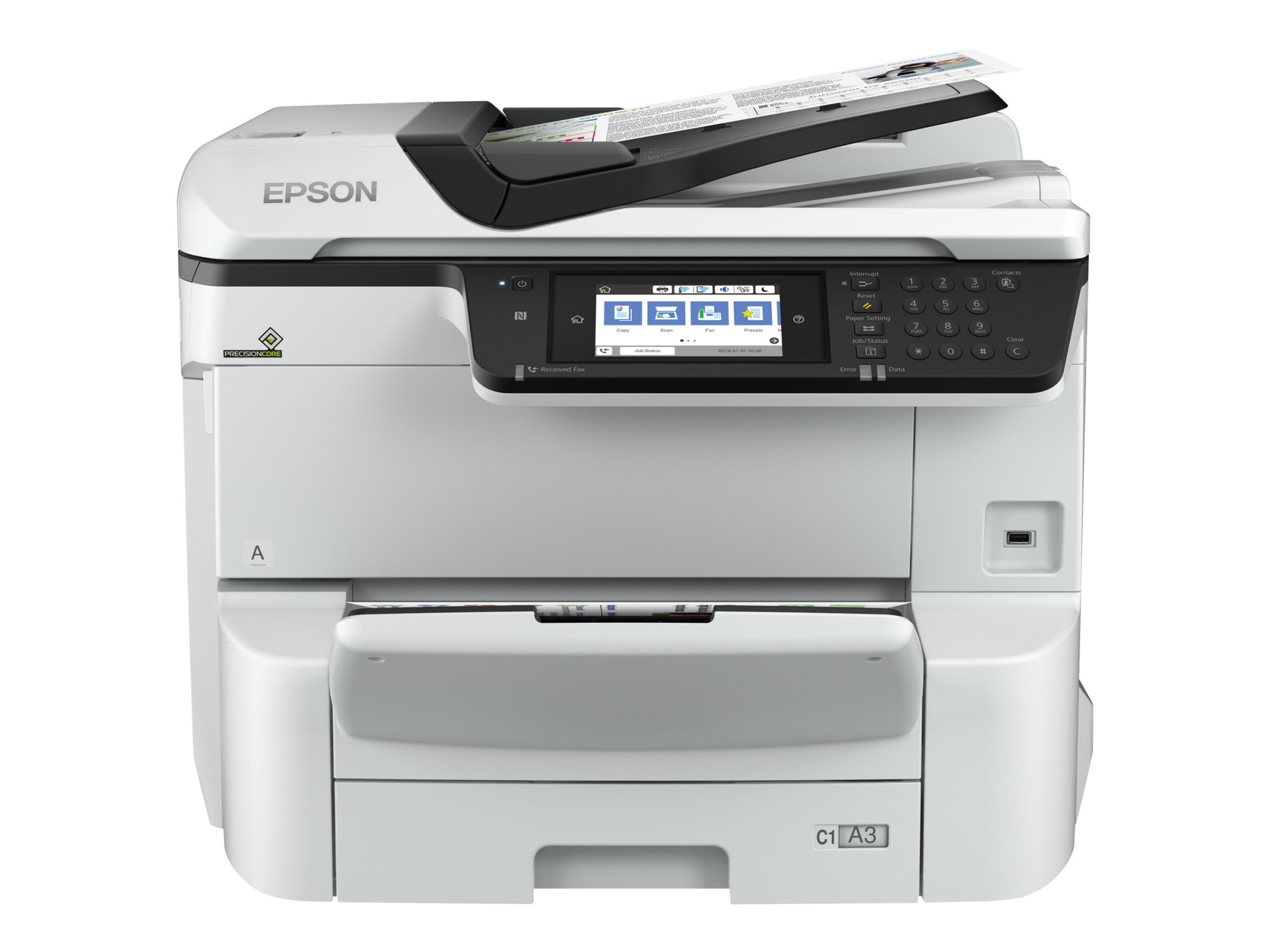 Epson Multifunctional printer | WF-C8610DWF | Inkjet | Colour | All-in-One | A3 | Wi-Fi | Grey/Black - Image 9