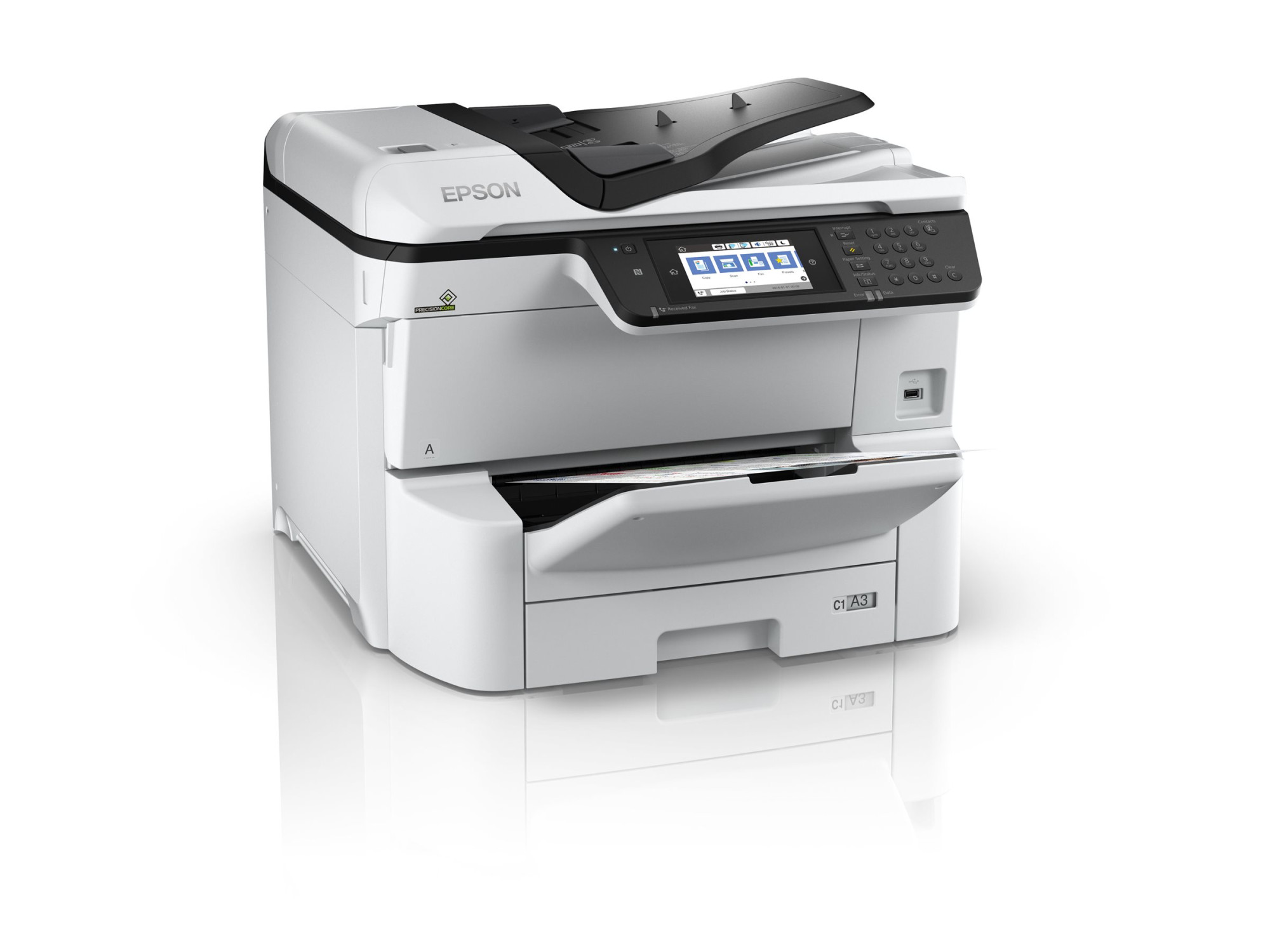 Epson Multifunctional printer | WF-C8610DWF | Inkjet | Colour | All-in-One | A3 | Wi-Fi | Grey/Black - Image 13