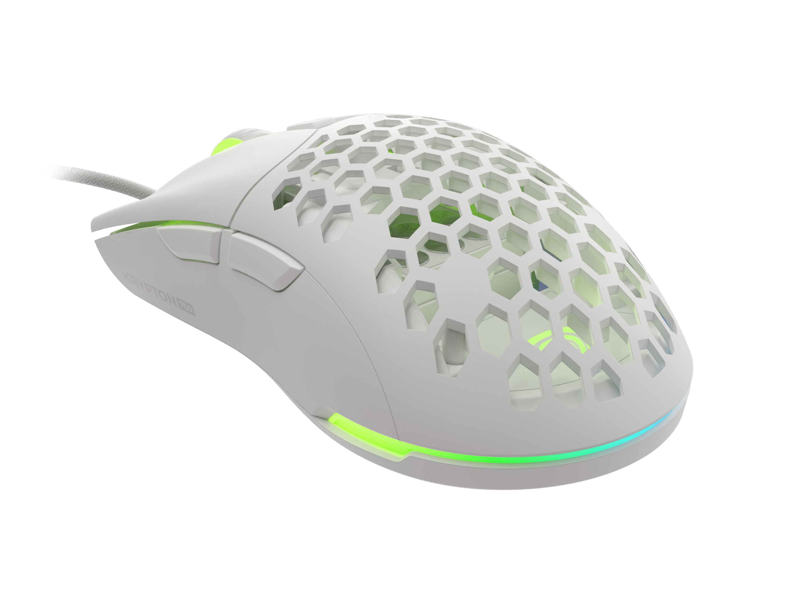 Genesis | Ultralight Gaming Mouse | Krypton 750 | Wired | Optical | Gaming Mouse | USB 2.0 | White | Yes - Image 4