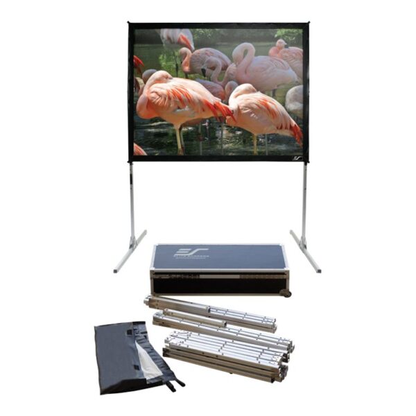 Elite Screens | QuickStand Projector Screen | Q200H1 | Diagonal 200 " | 16:9 | Viewable screen width (W) 442 cm