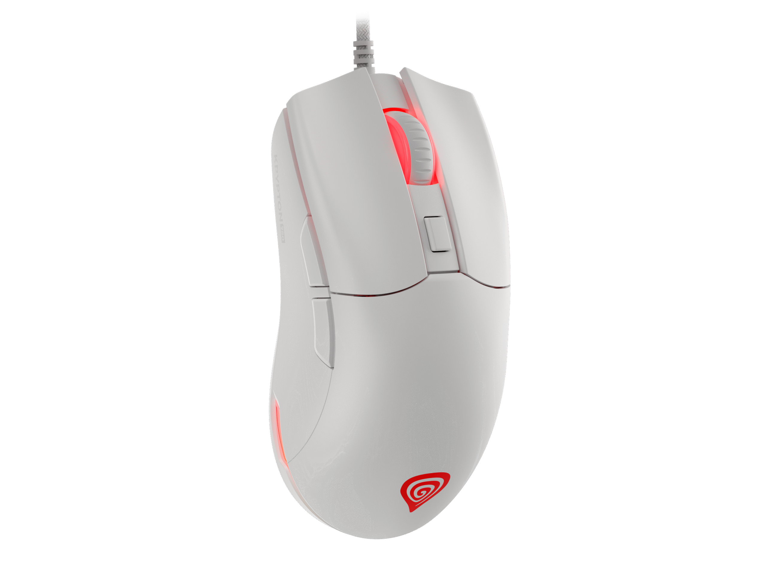 Genesis | Ultralight Gaming Mouse | Krypton 750 | Wired | Optical | Gaming Mouse | USB 2.0 | White | Yes - Image 3
