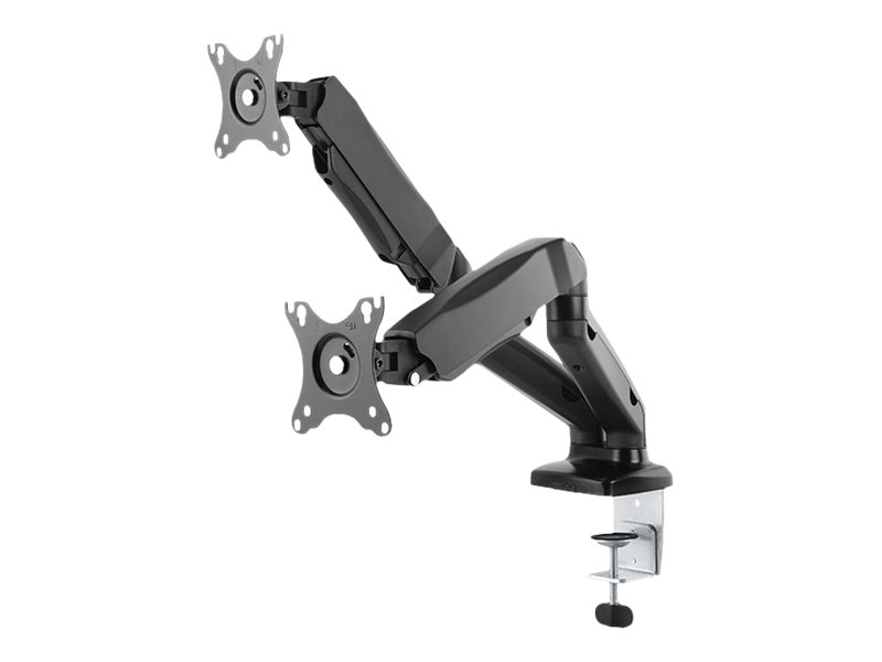 ICY BOX IB-MS304-T, Monitor stand with desk mounted base, for two screens, size up to 27'' | Raidsonic - Image 2