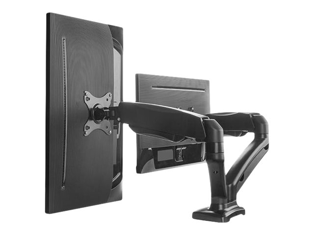 ICY BOX IB-MS304-T, Monitor stand with desk mounted base, for two screens, size up to 27'' | Raidsonic - Image 4