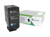 Lexmark 74C20CE | Toner cartridge | Cyan - Image 2