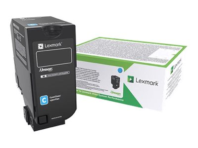 Lexmark 74C20CE | Toner cartridge | Cyan - Image 3
