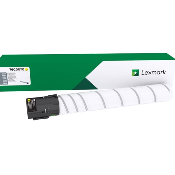 Lexmark Toner Cartridge | 76C00Y0 | Toner cartridge | Yellow