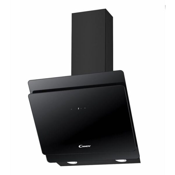 Candy | Hood | CVMA60N | Wall mounted | Energy efficiency class A | Width 60 cm | 612 m³/h | Touch control | LED | Black