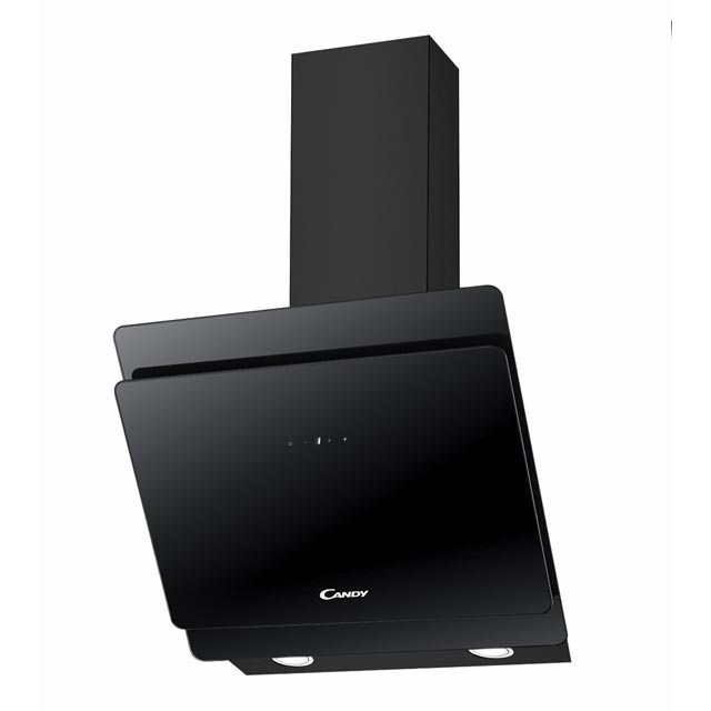 Candy | Hood | CVMA60N | Wall mounted | Energy efficiency class A | Width 60 cm | 612 m³/h | Touch control | LED | Black