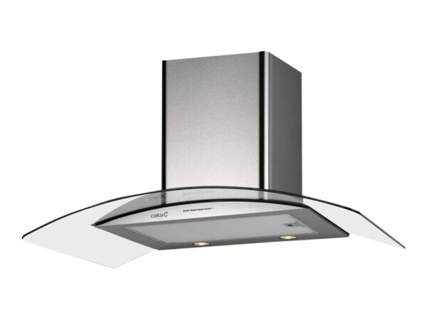 CATA | Hood | GAMMA 600 | Wall mounted | Energy efficiency class A | Width 60 cm | 340 m³/h | Mechanical control | LED | Stainless steel - Image 2