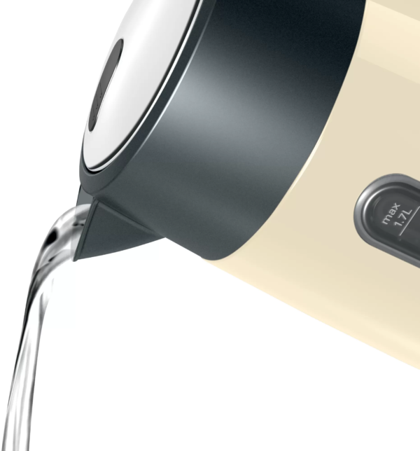 Bosch | Kettle | TWK4P437 | Electric | 2400 W | 1.7 L | Stainless steel | Beige - Image 6