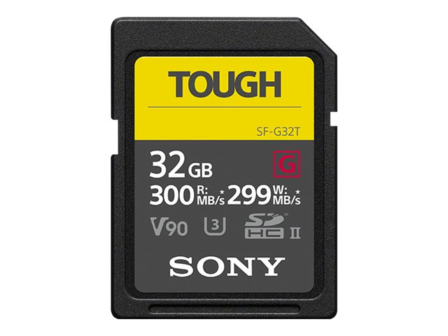 Sony | Tough Series | UHS-II | 32 GB | SDHC Memory Card | Flash memory class V90 / U3 / Class 10 - Image 2