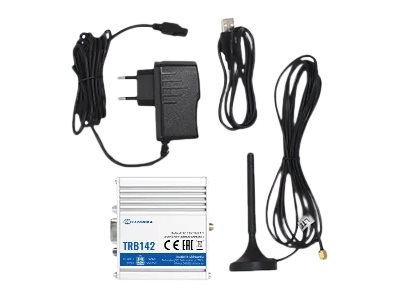 Teltonika TRB142003000 Gateway, 2G/3G/4G LTE (Cat 1), Equipped with RS232 for serial communication | LTE Gateway | TRB142 | No Wi-Fi | Ethernet LAN (RJ-45) ports 0 | Mesh Support No | MU-MiMO No | 2G/3G/4G | Antenna type 1 x SMA for LTE | 1 x Virtual network interface via micro USB - Image 8