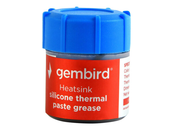 Gembird | Heatsink silicone thermal paste grease, 15 g | TG-G15-02 | Grey - Image 3