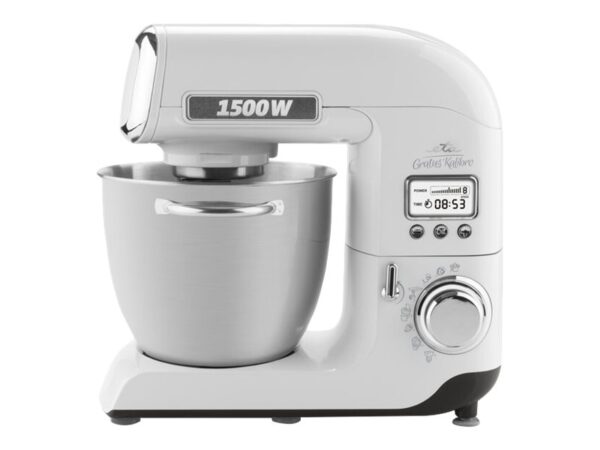 ETA | Kitchen machine | Gratus Kalibro ETA003890010 | 1500 W | Number of speeds 8 | Bowl capacity 6.7 L | Blender | Meat mincer | White - Image 4