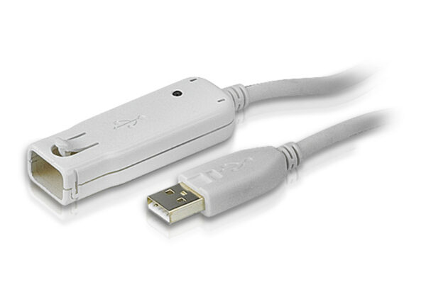 Aten 12m USB 2.0 Extender Cable (Daisy-chaining up to 60m) | Aten | 12M USB 2.0 Extender (Daisy-chaining up to 60m) | USB Type-A Male