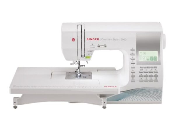 Singer | Sewing Machine | Quantum Stylist™ 9960 | Number of stitches 600 | Number of buttonholes 13 | White - Image 2